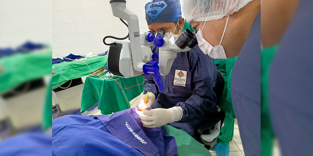 Profesionales en salud brindan operaciones gratuitas en Puerto Quijarro. 
