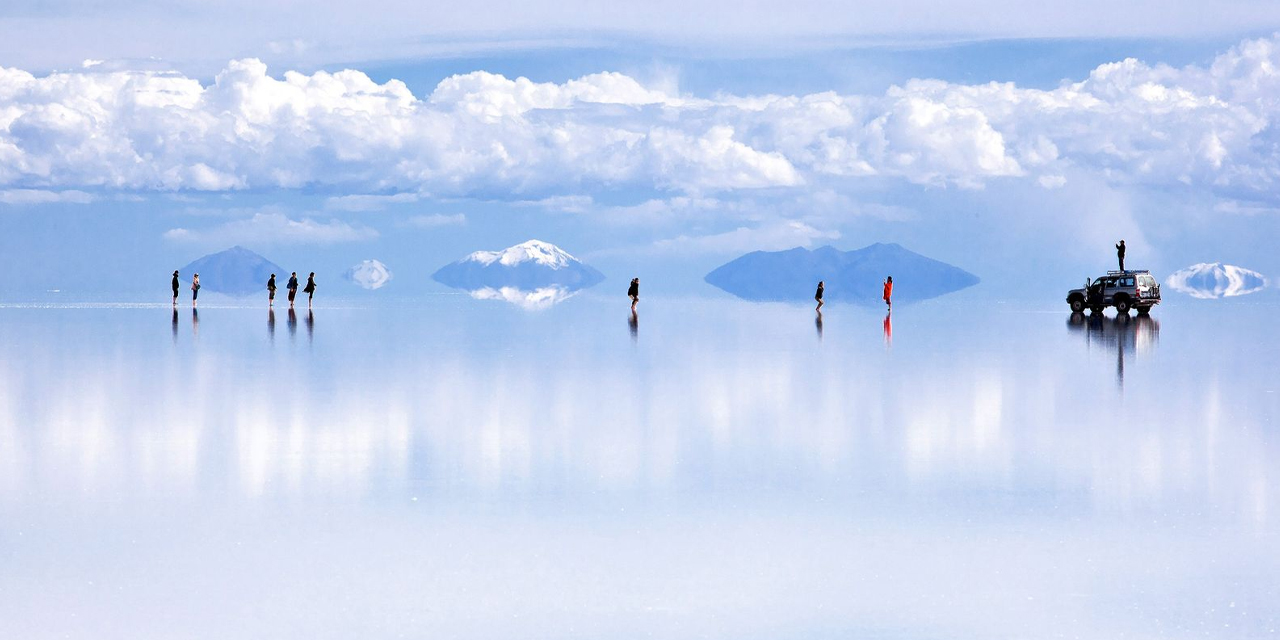 El salar de Uyuni es una de las alternativas preferidas para los visitantes extranjeros. 