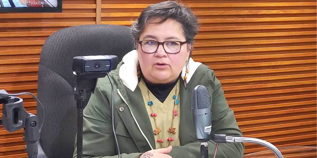 Ministra Navia. Foto: Archivo