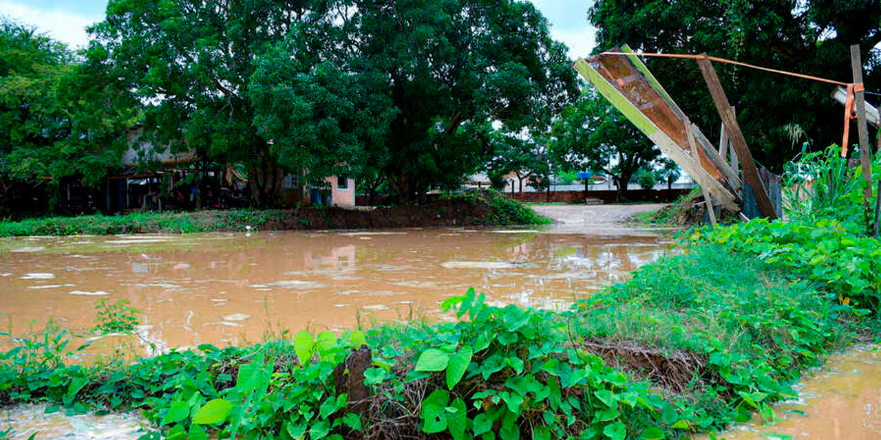 Desborde río Acre. Foto: Archivo ABI