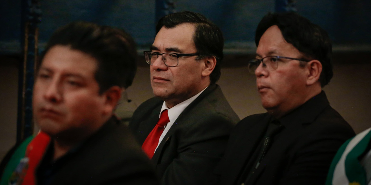 El jefe de la bancada del MAS en la Cámara de Diputados, Jerges Mercado. Facebook Jerges Mercado