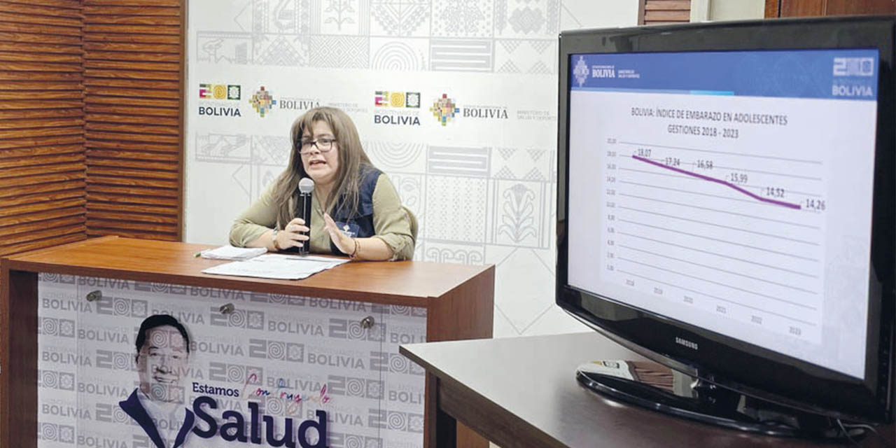 Alexia Paredes, técnico de la Unidad de Redes de Servicios de Salud y Calidad. | Foto: MSyD