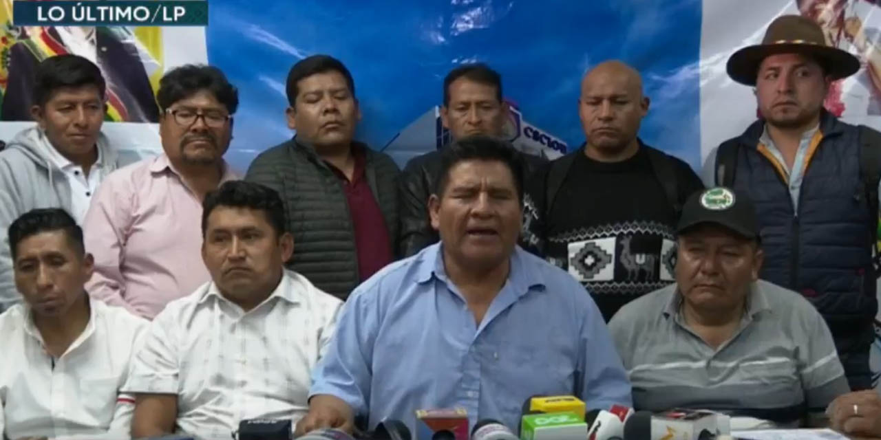 Foto: Captura Bolivia Tv.