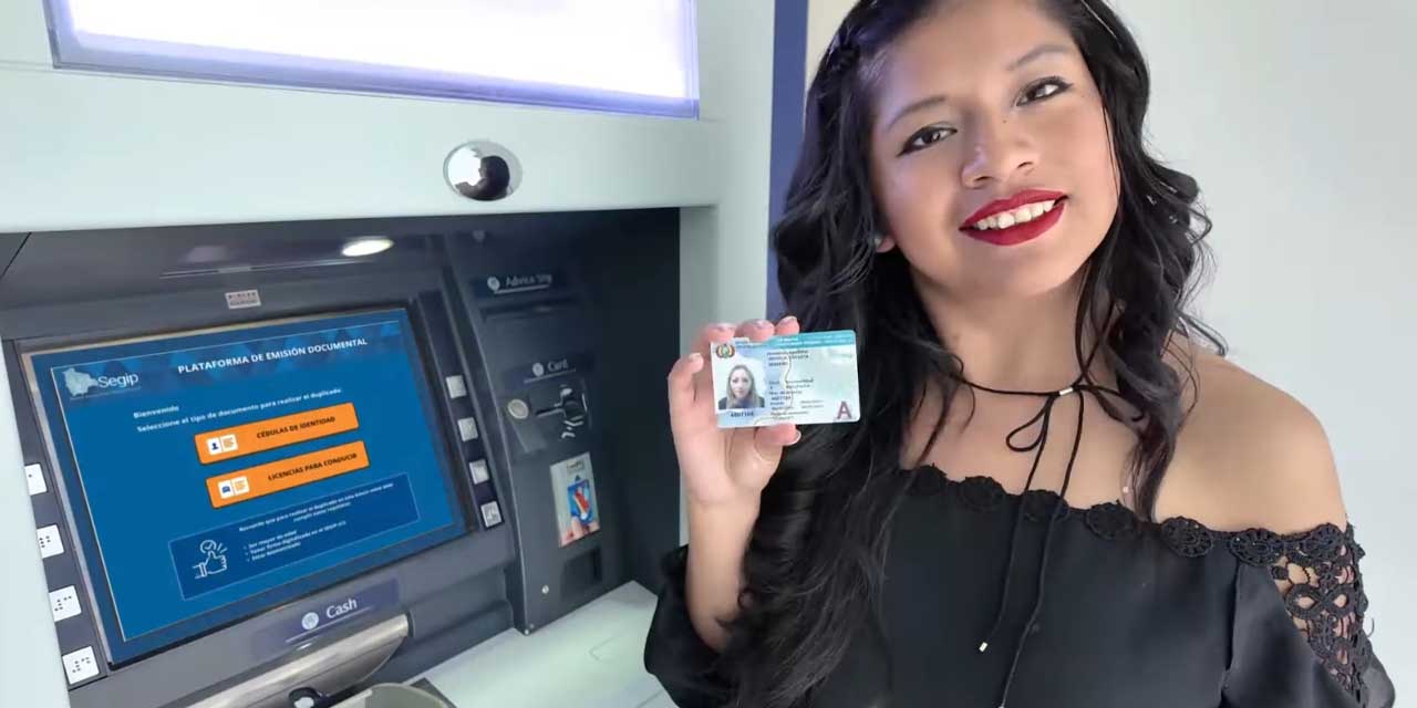 Captura: RRSS Servicio General de Identificación Personal, Segip