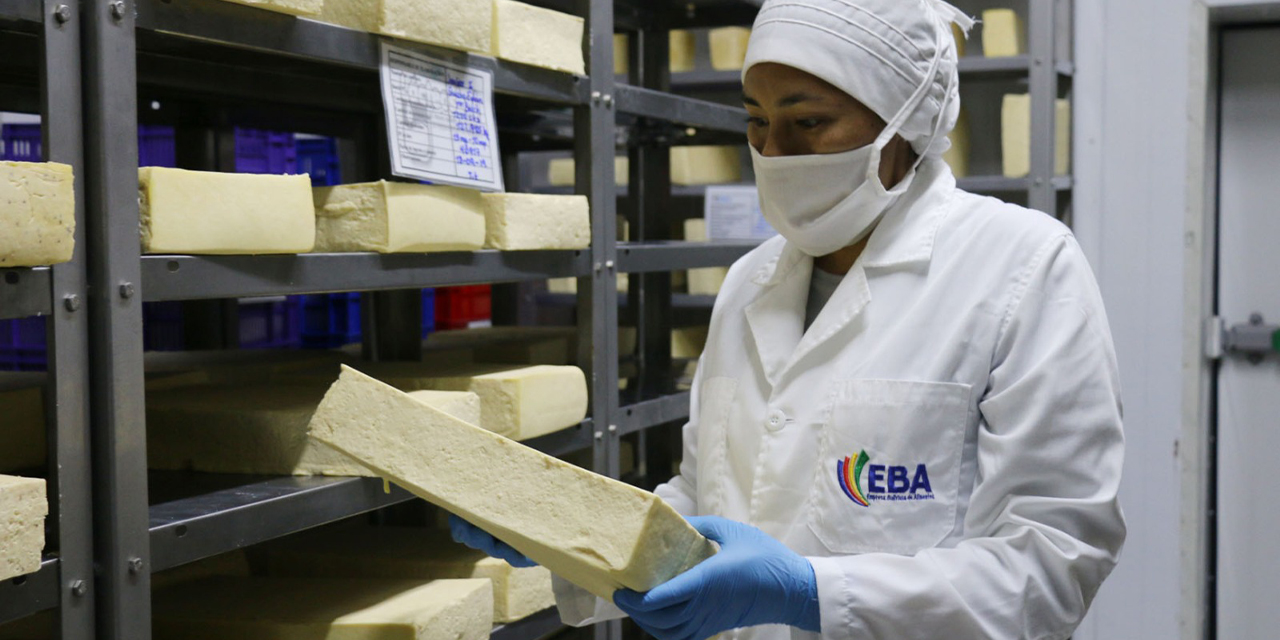 Planta de procesamiento de lácteos. (Foto: EBA)