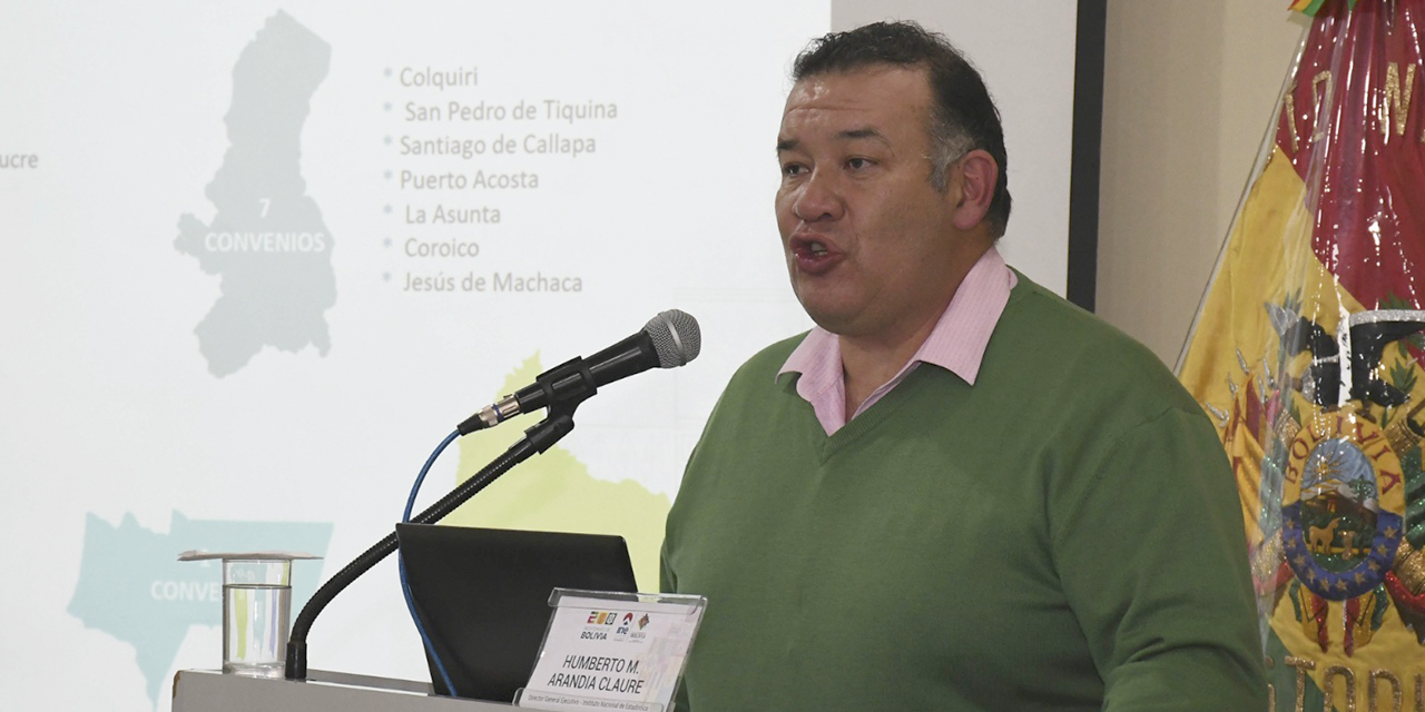El director del INE, Humberto Arandia. (Foto: INE)