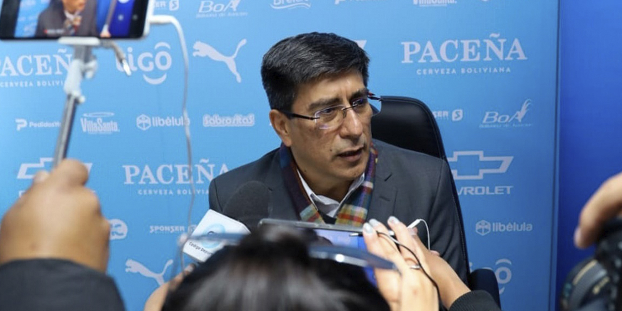 El gerente de Boliviana de Aviación, Ronald Casso. (Foto: BoA)