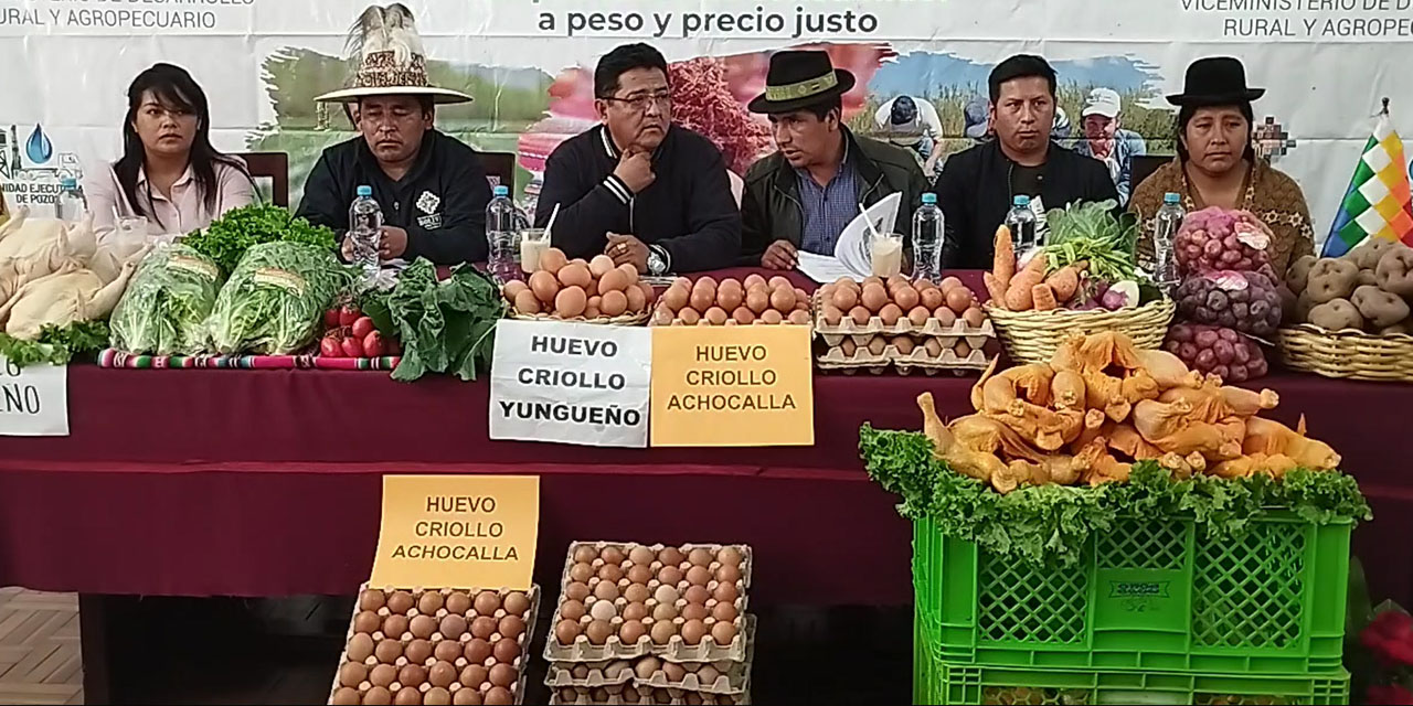 El ministro de Desarrollo Rural y Tierras, Remmy Gonzales.