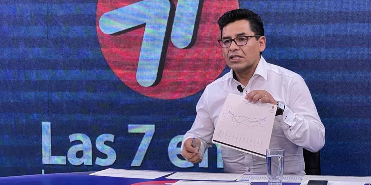 Viceministro de Comercio y Logística Interna, Grover Lacoa, durante la entrevista.