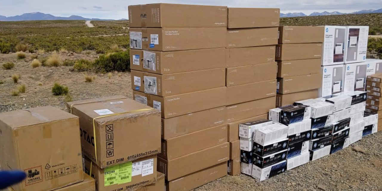 Mercadería incautada