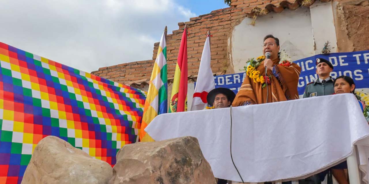 Arce: Bolivia es uno de los pocos países que aumentó el salario mínimo porque su economía es estable 