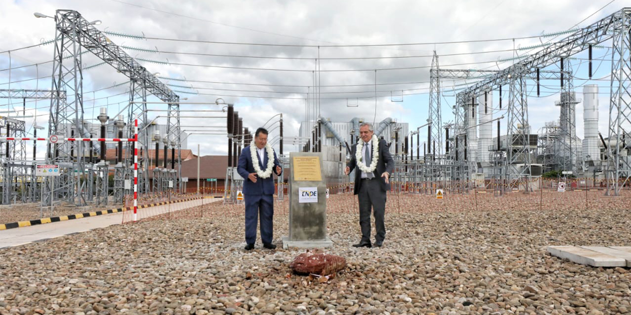 Presidentes de Bolivia y Argentina consolidan integración binacional eléctrica