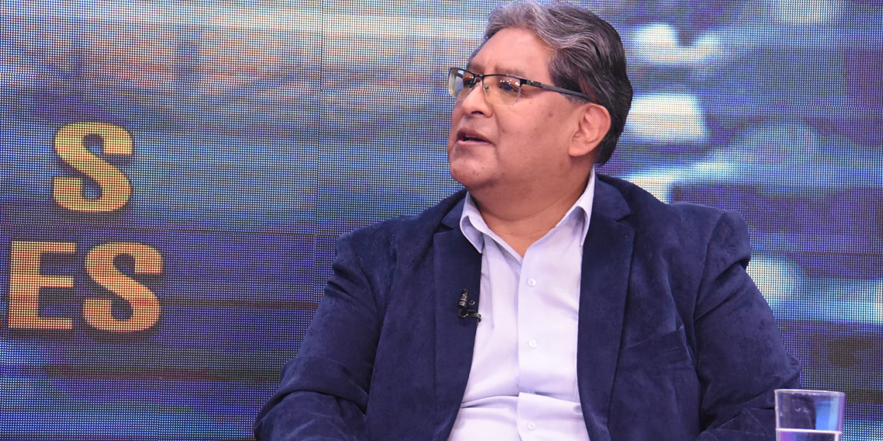 El presidente del BCB, Edwin Rojas. (Foto: Gonzalo Jallasi)