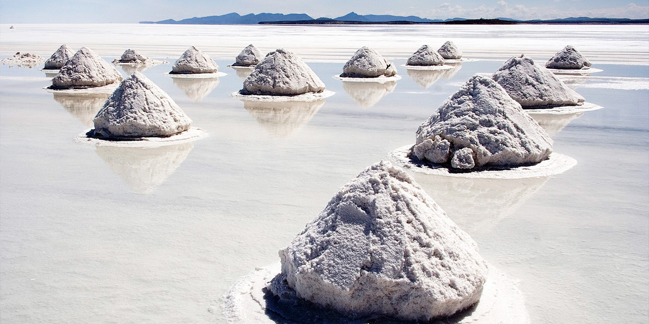 El salar de Empexa, en Potosí, donde YLB ya hizo perforaciones superficiales. Foto: Archivo