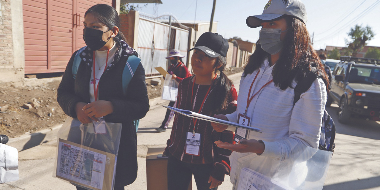 El censo experimental se llevó a cabo en el municipio de Capinota, Cochabamba.