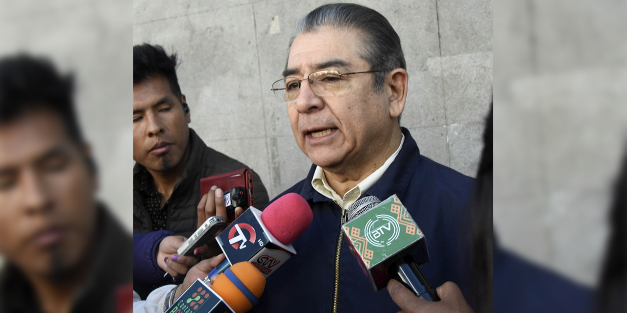 El gerente del Instituto Boliviano de Comercio Exterior (IBCE), Gary Rodríguez.