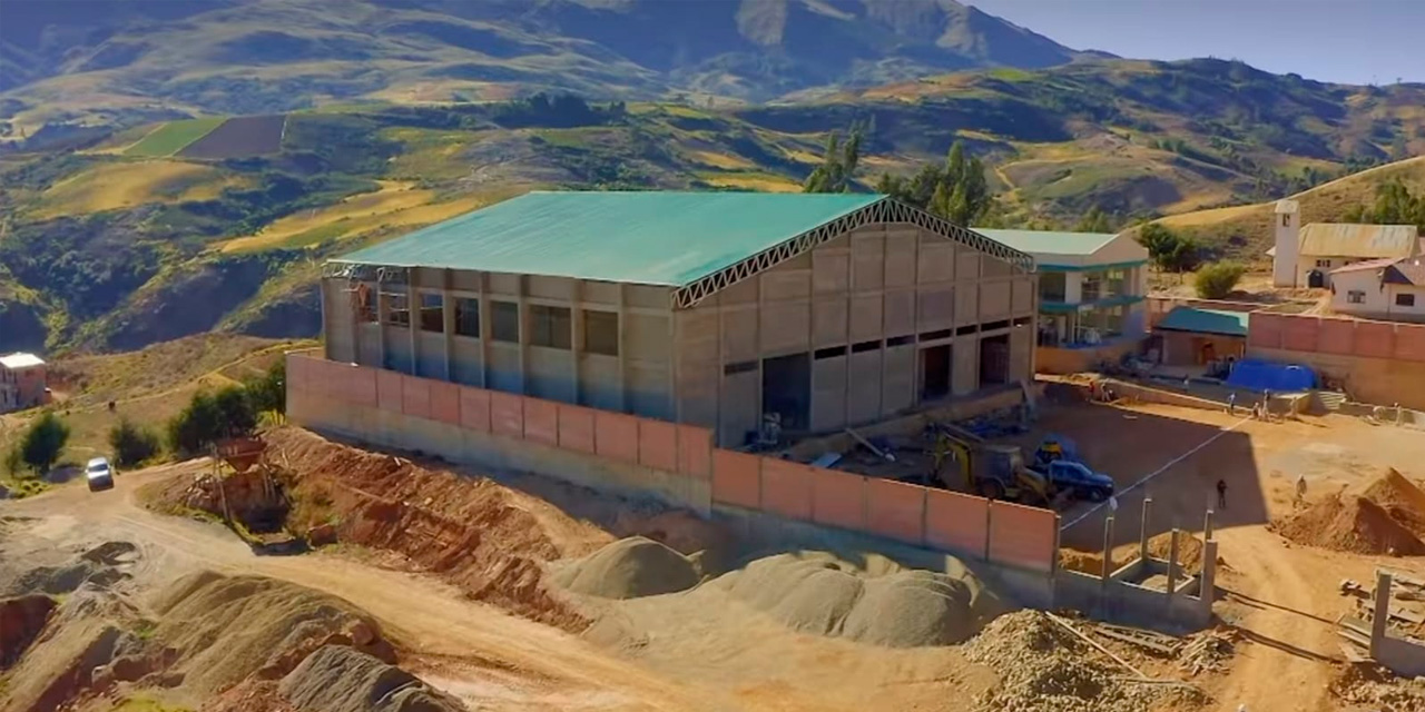 La nueva industria de papa es emplazada en Cochabamba. Imagen: Captura RRSS.