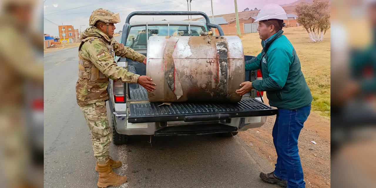 El Plan Soberanía posibilitó la incautación de 651 litros de combustible.  | Foto: Archivo