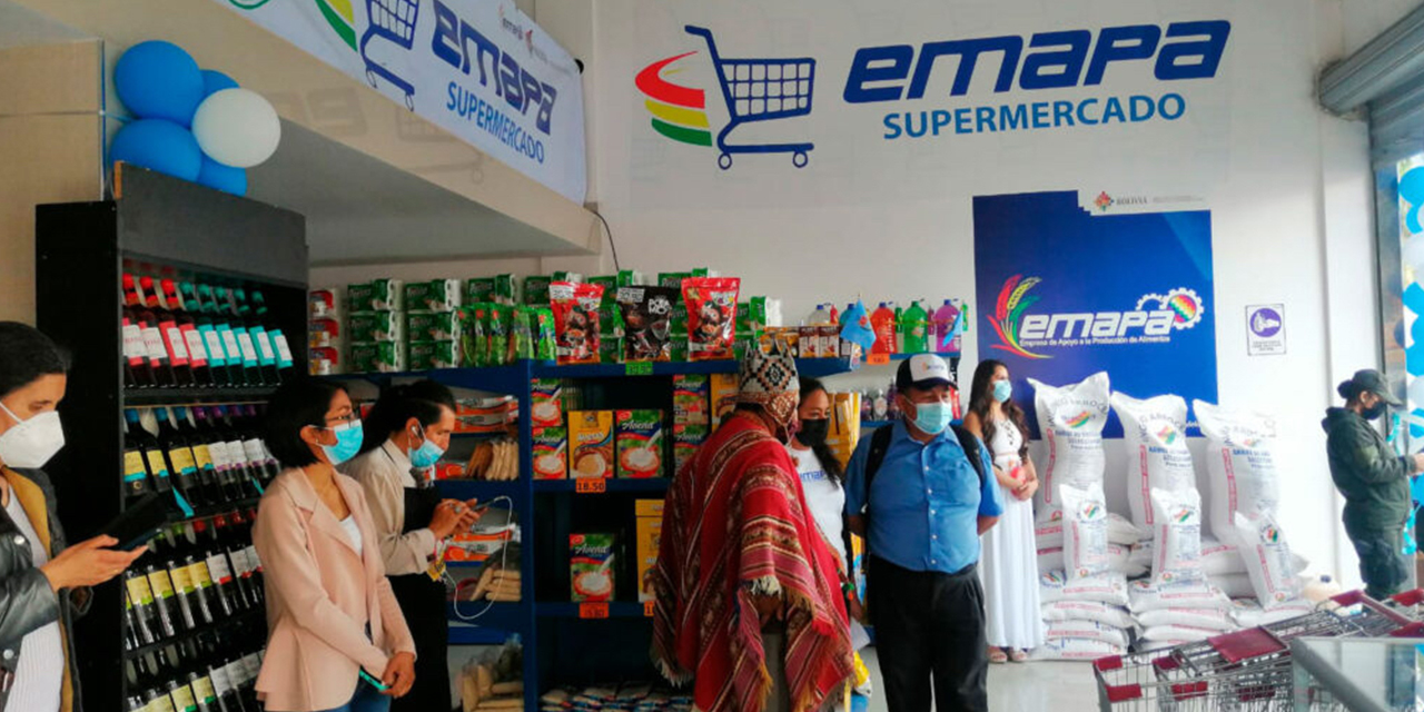 Cada año se inauguran nuevas sucursales de Emapa.