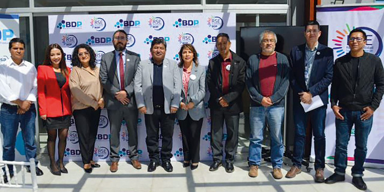 Representantes de las entidades aliadas. Foto: BDP