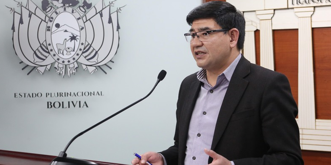 El director General de la Dirección del Notariado Plurinacional (DIRNOPLU), Milton Barón.