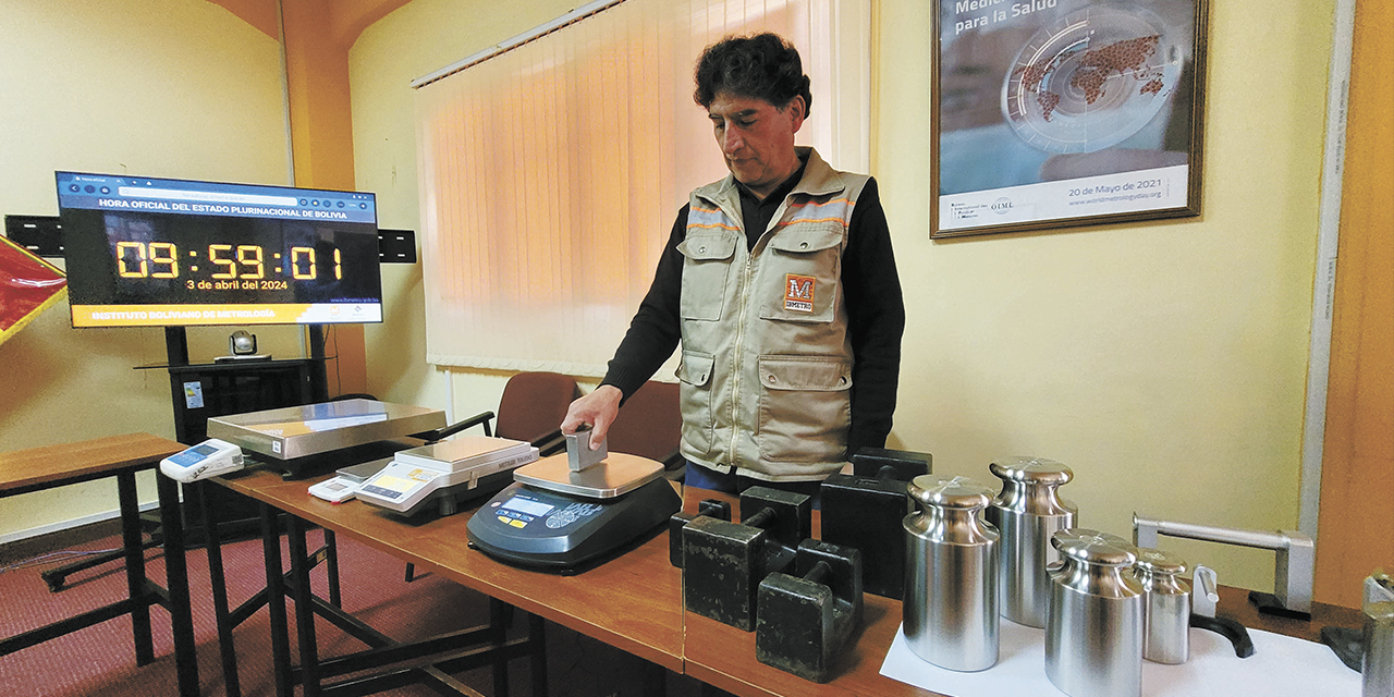 Las balanzas se someterán a un proceso de verificación de requisitos de calidad.  | Foto: Ibmetro