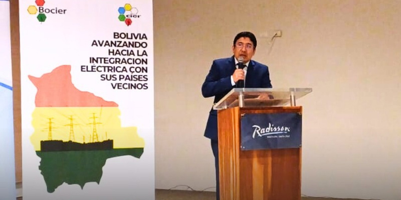 Ministro de Hidrocarburos y Energías, Franklin Molina.