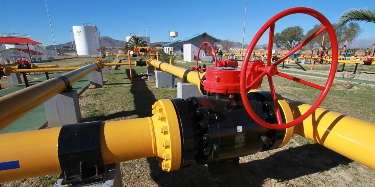 Los ductos de exportación de gas instalados en Bolivia. | Foto: YPFB