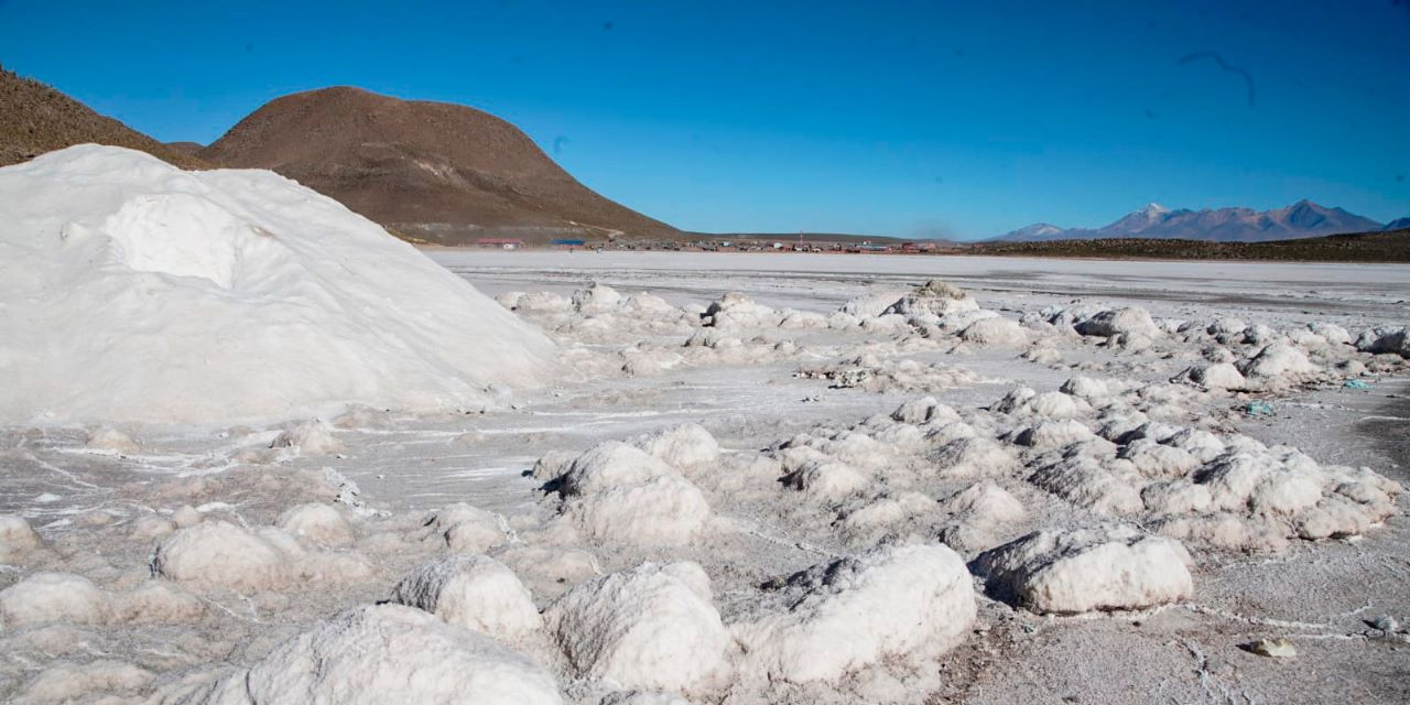 El salar de Coipasa, en Oruro. Foto: MHE.