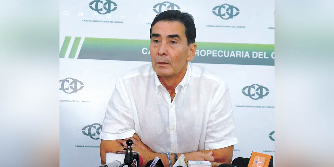 El presidente de la Cámara Agropecuaria del Oriente (CAO), José Luis Farah.  | Foto: Archivo