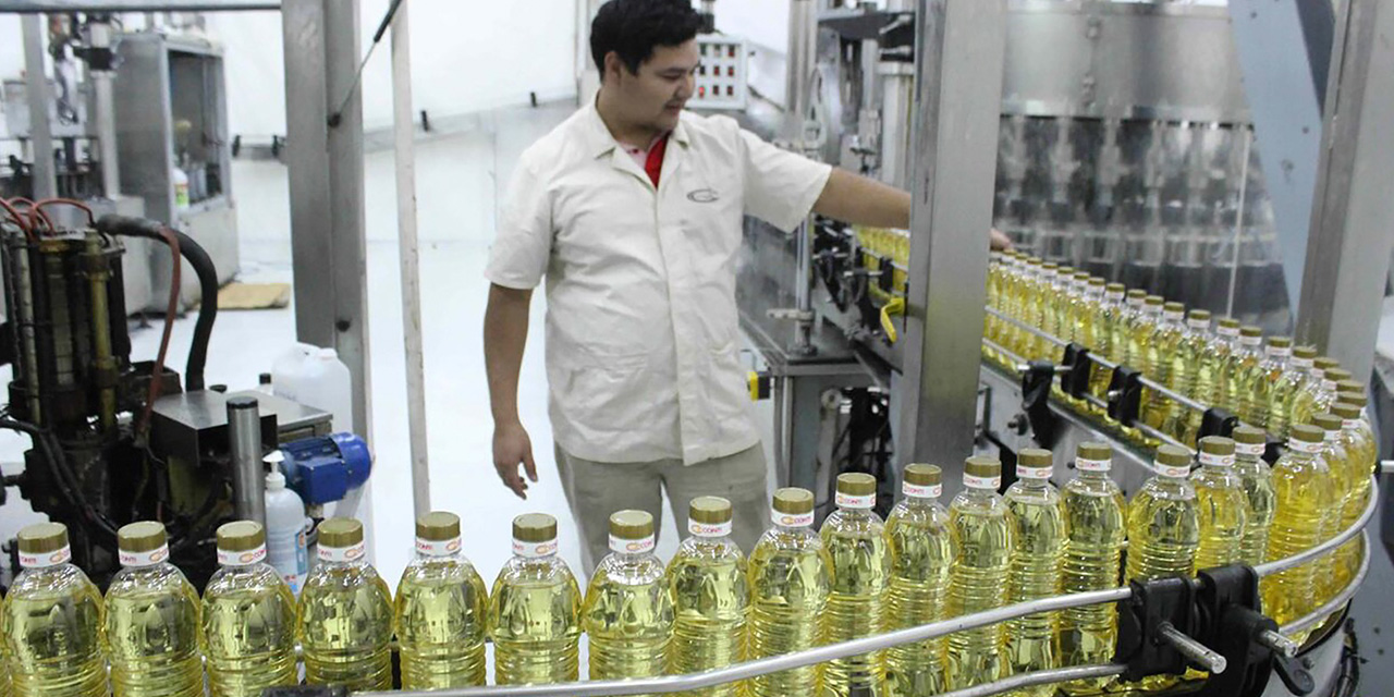 La mayor parte de la producción se aceite se va al mercado externo. Foto: Archivo