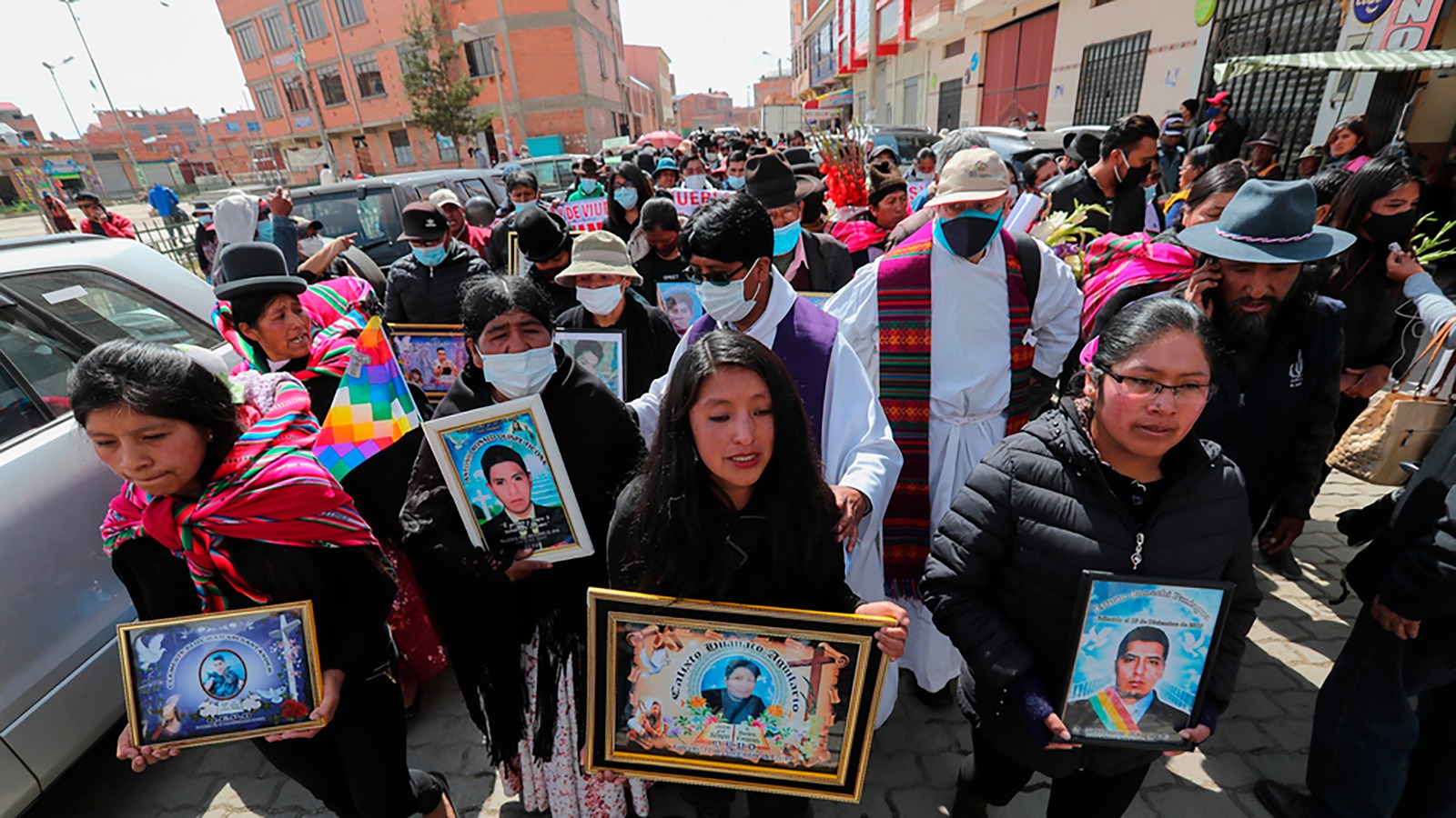 Familiares de las víctimas de Sacaba y Senkata claman justicia y piden reunirse con al CIDH.