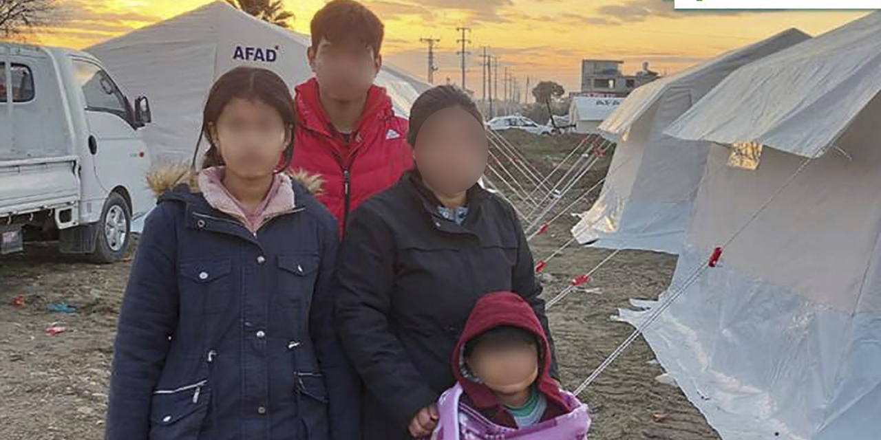 Una delegación de refugiados. (Foto: MRE)