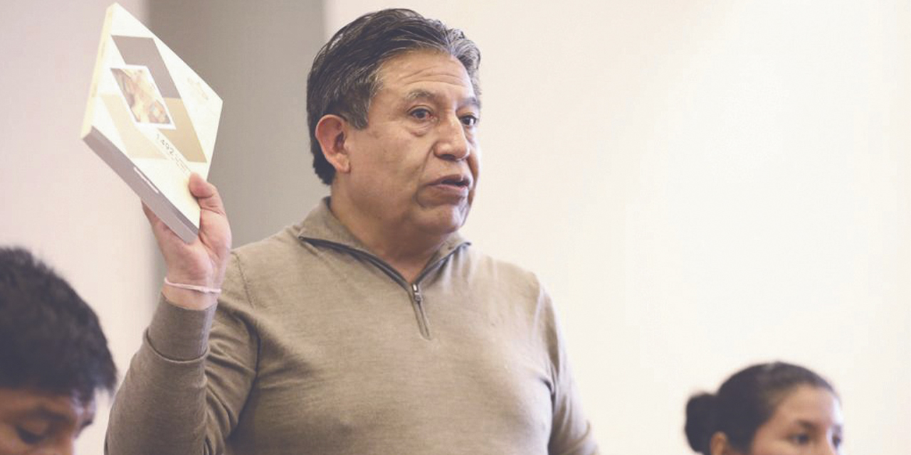 El vicepresidente de Bolivia, David Choquehuanca. (Foto: RRSS)
