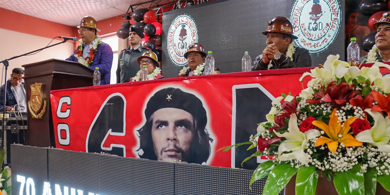 Para garantizar la seguridad con soberanía alimentaria, afirmó Arce.