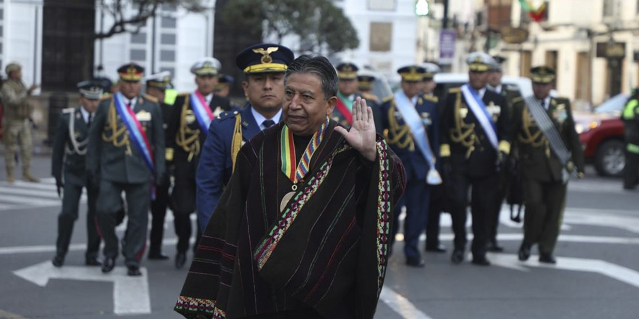 El vicepresidente David Choquehuanca. (Foto: Archivo)
