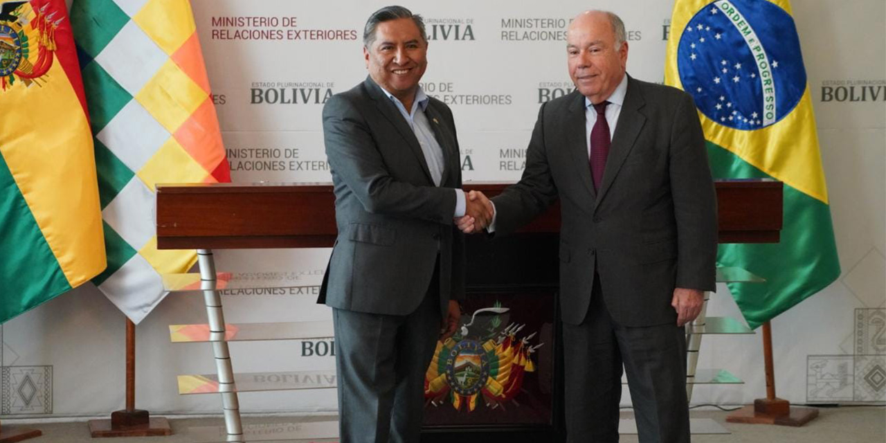 Bolivia y Brasil definen agenda bilateral de 15 áreas de interés común y cooperación
