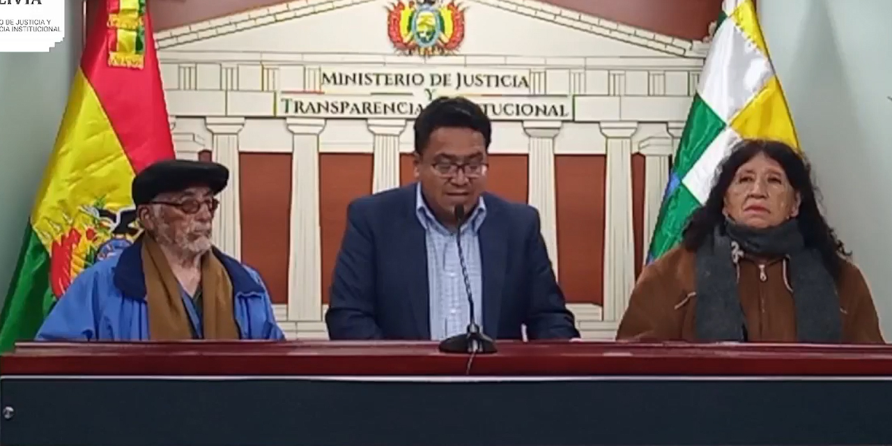 El viceministro de Justicia y Derechos Fundamentales, César Siles.
