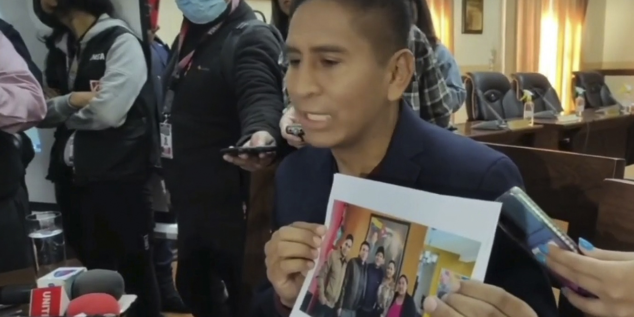 El concejal del MAS Joel Flores. (Foto: Opinión)