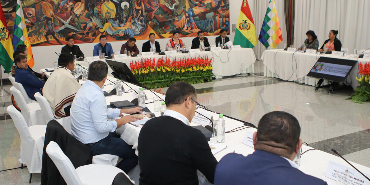 Presidente dirige la XIV sesión del Consejo Nacional de Autonomías que evalúa los avances del Censo