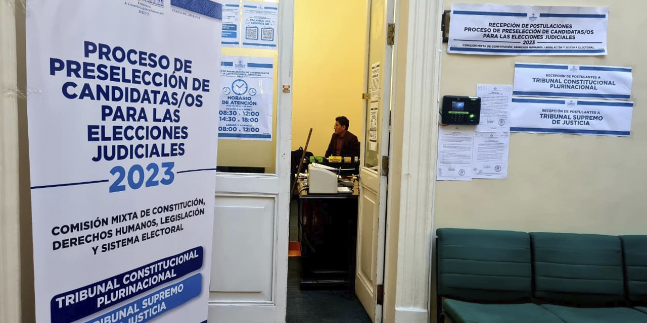 La última convocatoria para la preselección de magistrados quedó paralizada por un recurso abstracto admitido por el TCP. (Foto: Archivo)