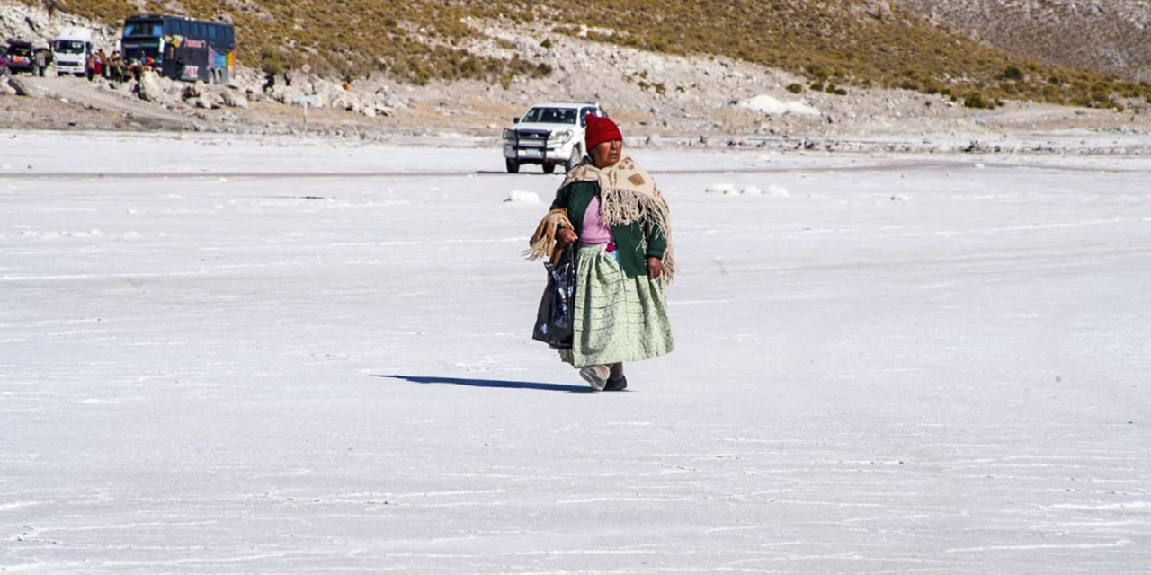 El litio boliviano se encuentra en Uyuni, Pastos Grandes y Coipasa. (Foto: Presidencia)