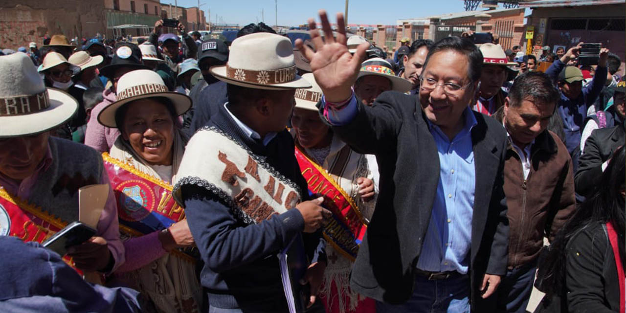 Arce: “Queremos seguir industrializando Oruro porque tiene un enorme potencial”