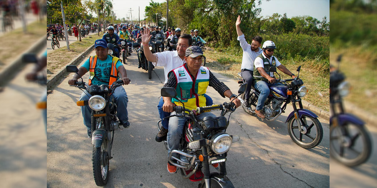 Presidente anuncia un proyecto de ley para que el 24 de agosto sea el día nacional de los mototaxistas