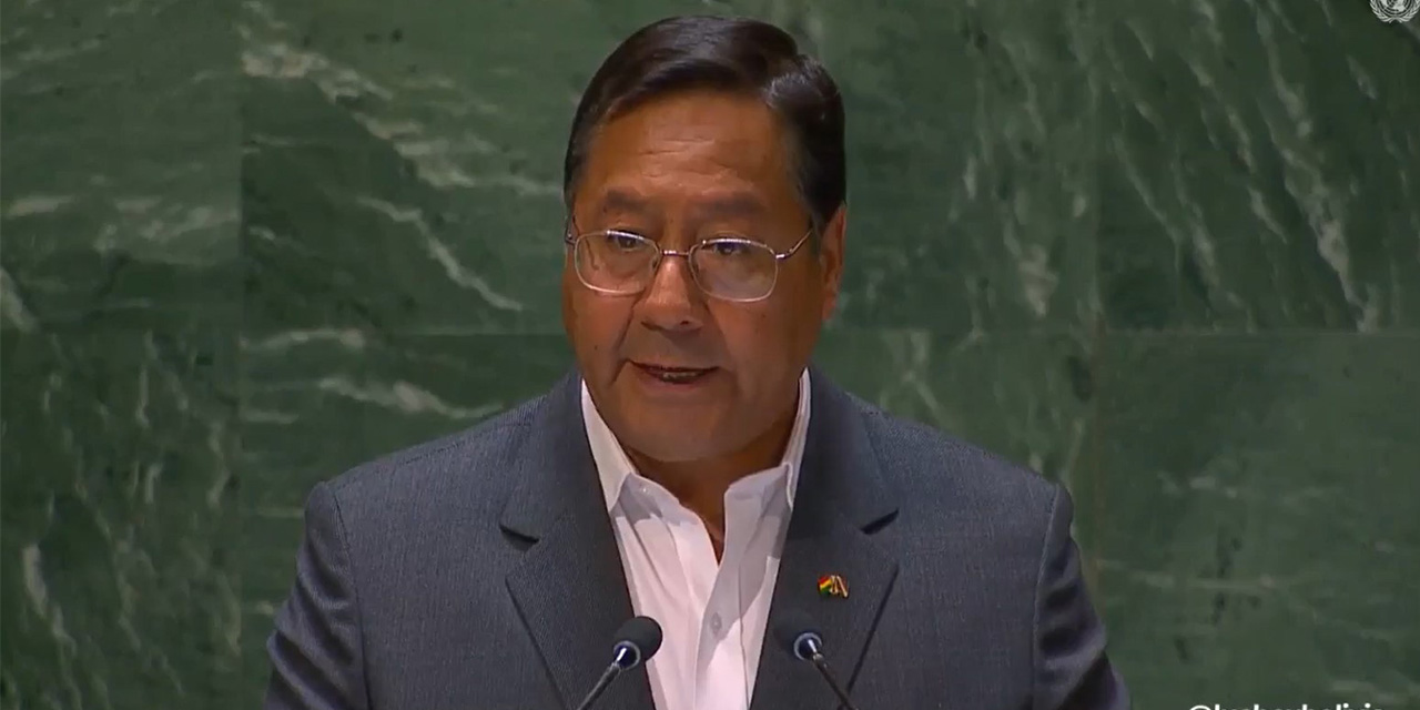 En vivo: Presidente Arce participa en la Asamblea General de la ONU