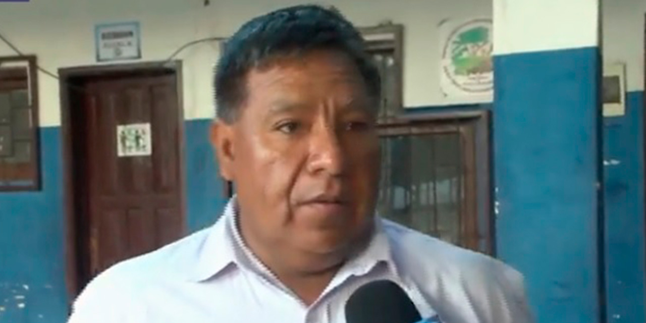 Guido Cuadros, dirigente Interculturales Santa Cruz.