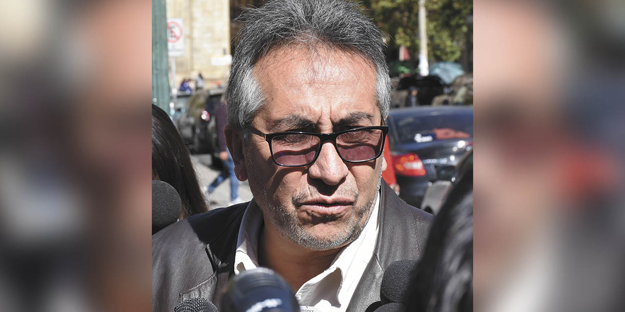 El viceministro de Coordinación y Gestión Gubernamental, Gustavo Torrico. | Foto: Archivo.
