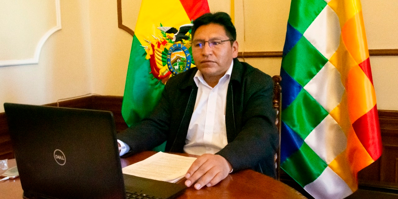 El vicecanciller Freddy Mamani. Foto archivo