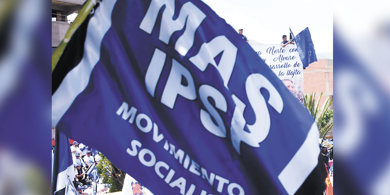 El MAS-IPSP es el principal partido político de Bolivia.  | Foto: Archivo