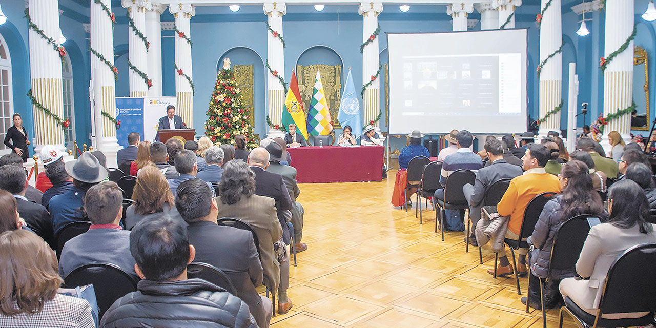 La primera reunión convocó a representantes de instituciones gubernamentales. | Foto: MRE